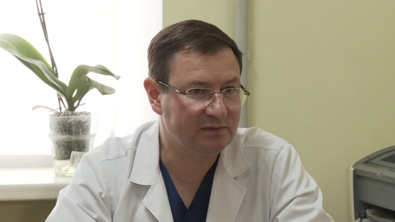 Заступник директора національного інституту серцево-судинної хірургії імені Миколи Амосова Костянтин Руденко. Суспільне Івано-Франківськ